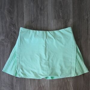 Lululemon Peek Pleat HR Tennis Skirt In Mint Moment Sz. 8